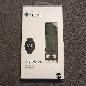 FitBit Versa Leather Watch Band
